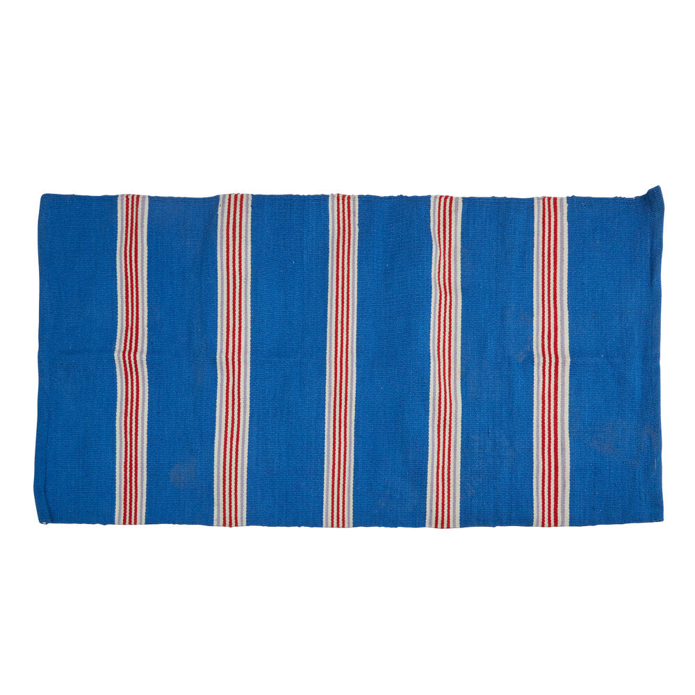 Recycle stribet gulvtæppe - 70x140 cm.